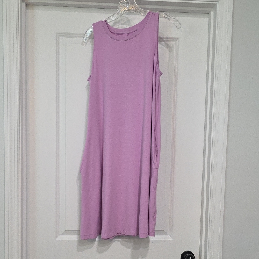 Time and Tru Sleeveless Purple Mini Dress